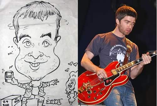 Noel Gallagher and Dave Pye Noel Gallagher and Dave Pye