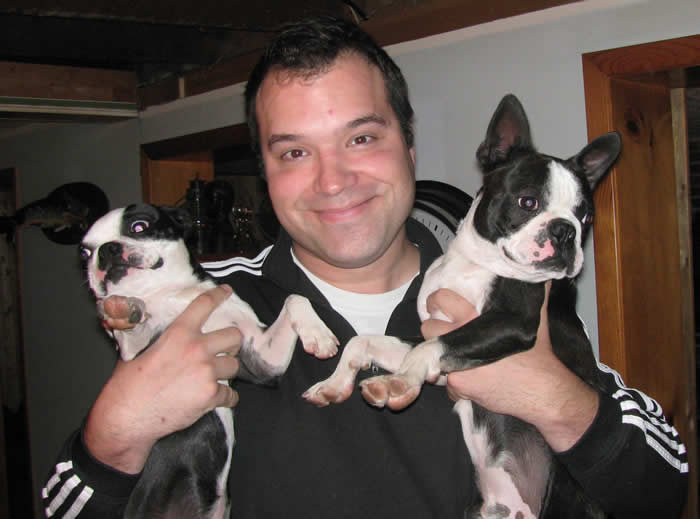 Pixie, Dave and Oscar